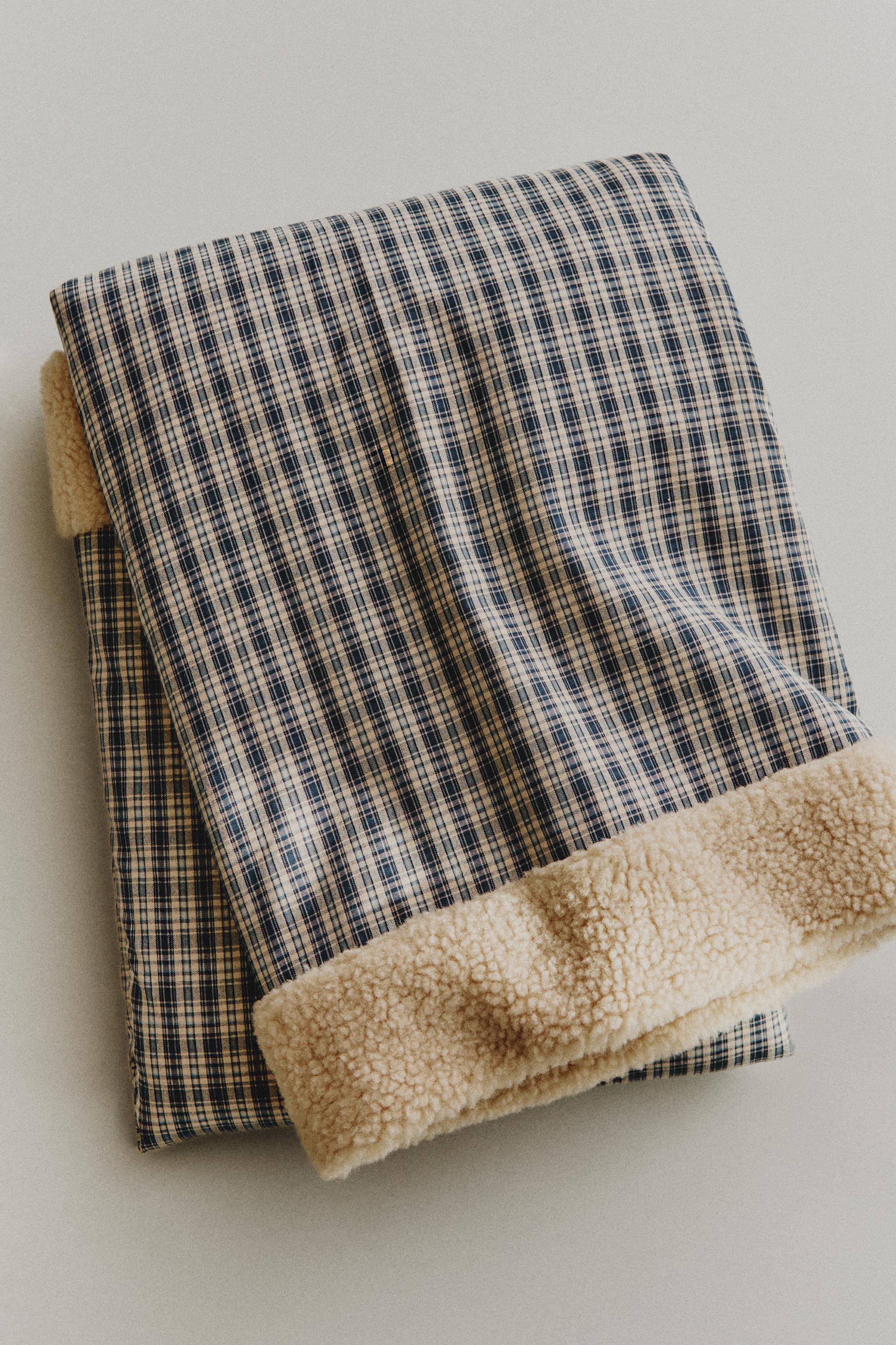 COUVERTURE VICHY ANIMAUX